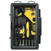 Викрутка Stanley Pistol Grip Ratchet 1/4" бітотримач реверсний, прецизійна викрутка, 38 біт, кейс, набір 40шт - 1