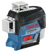 Нівелір лазерний Bosch Professional GLL 3-80 CG до 30м ±0.3мм/м зелений промінь з приймачем 120м BM 1 + L-Boxx 0.82кг - 1