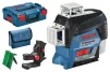 Нівелір лазерний Bosch Professional GLL 3-80 CG до 30м ±0.3мм/м зелений промінь з приймачем 120м BM 1 + L-Boxx 0.82кг - 7