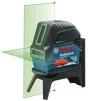 Нівелір лазерний Bosch Professional GCL 2-15G до 15м ±0.3мм/м зелений промінь + RM1 + кейс IP 54 - 1