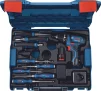 Шурупокрут-дриль акумуляторний Bosch Professional GSR 12V-15 2х2А·год 30Нм 400·1300об/хв 0.89кг GAL 12V-20 + набір ручного інструменту - 2