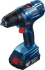 Шурупокрут-дриль акумуляторний Bosch Professional GSR 180-LI 18В 2х2А·год 21-54Нм 450·1900об·хв ЗП GAL 18V-20 кейс 1.6кг - 1