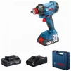 Гвинтоверт ударний акумуляторний Bosch Professional GDX 180-Li 18В АКБ 2х2А·год 180Нм 2800об/хв M6-M14 кейс 1.1кг - 4
