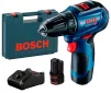 Шурупокрут-дриль акумуляторний Bosch Professional GSR 12V-30 12В 2x2.0А·год 30Нм 420·1600об/хв кейс 0.78кг - 4