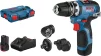 Шурупокрут-дриль акумуляторний Bosch Professional GSR 12V-35 FC 18В 2х3.0А·год 20·350Нм 0·1750об/хв кейс L-Boxx 2.1кг - 1