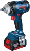 Гайковерт ударний акумуляторний Bosch Professional GDS 18V-400 18В 400Нм 2500об/хв кейс 1.25кг без АКБ та ЗП - 2