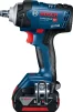 Гайковерт ударний акумуляторний Bosch Professional GDS 18V-400 18В 400Нм 2500об/хв кейс 1.25кг без АКБ та ЗП - 4
