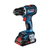 Шурупокрут-дриль ударний акумуляторний Bosch Professional GSR 18V-90 C 18В 2х5А·год 36-64Нм 0-2100об/хв кейс 1.1кг - 1