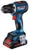 Шурупокрут-дриль ударний акумуляторний Bosch Professional GSR 18V-90 C 18В 2х5А·год 36-64Нм 0-2100об/хв кейс 1.1кг - 3