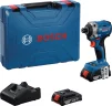 Гвинтоверт ударний акумуляторний Bosch Professional GDR 18V-215 18В АКБ 2х2А·год 215Нм 3800об/хв M6-M16 ЗП GAL18V-20 кейс 1кг - 2