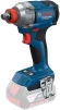 Гвинтоверт ударний акумуляторний Bosch Professional GDR 18V-215 18В АКБ 2х2А·год 215Нм 3800об/хв M6-M16 ЗП GAL18V-20 кейс 1кг - 6