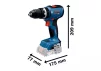 Шурупокрут-дриль ударний акумуляторний Bosch Professional GSB 18V-65 18В 2х5А·год 31·65Нм 0-2100об/хв ЗП GAL18V-40 кейс 1.12кг - 4