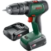 Шурупокрут-дриль акумуляторний Bosch UniversalImpact 18В 2х1.5А·год 20Нм 0-440·0-1450об/хв кейс ЗП 1.3кг - 1