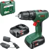 Шурупокрут-дриль акумуляторний Bosch EasyImpact 18V-40 18В 2х2А·год 20·38Нм 0-430·0-1630об/хв кейс ЗП 1.4кг - 2