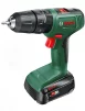 Шурупокрут-дриль акумуляторний Bosch EasyImpact 18V-40 18В 2х2А·год 20·38Нм 0-430·0-1630об/хв кейс ЗП набір 34шт (АС Xline) 1.4кг - 1