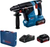 Перфоратор акумуляторний Bosch Professional GBH 187-LI SDS-Plus 18В 2х5А·год 2.4Дж 2.9кг кейс - 1