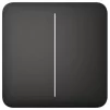 Кнопка для двоклавішного вимикача Ajax SoloButton 2-gang for LightSwitch, Jeweler, бездротовий, чорний - 3