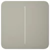 Кнопка для двоклавішного вимикача Ajax SoloButton 2-gang for LightSwitch, Jeweler, бездротовий, olive - 2