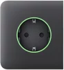 Бічна панель для вбудованої розетки Ajax SideCover for Outlet smart, Jeweler, бездротова, graphite - 2