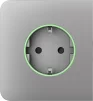 Бічна панель для вбудованої розетки Ajax SideCover for Outlet smart, Jeweler, бездротова, fog - 2