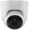 IP-Камера дротова Ajax TurretCam, 5мп, 4мм, Poe, True WDR, IP 65, ІЧ 35м, аудіо, кут огляду 75°до 85°, купольна, біла - 8