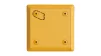 Бездротова настінна кнопка для активації пожежної тривоги вручну для житлових об'єктів Ajax Manual Call Point, jeweller, бездротовий, жовтий - 9