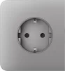 Бічна панель для вбудованої розетки Ajax SideCover for Outlet Basic, fog - 1