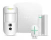 Комплект охоронної сигналізації Ajax HDR StarterKit Cam Plus, hub 2 plus, motioncam HDR, doorprotect, spacecontrol, jeweller, бездротовий, білий - 1