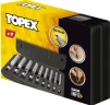 Пробійник круглих отворів TOPEX, 3-12мм, 195мм, кейс, набір 9шт - 2