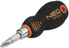 Викрутка Neo Tools двостороння біта, SL6,PH2, сталь CrMo - 6
