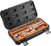 Набір інструментів Neo Tools, Набір торцевих головок 1/2", CrV, 23шт - 5
