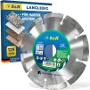 Диск алмазний S&R Meister 125x2,2x22,2 segment камінь - 1