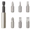 Біти Stanley, 1/4", магнітний бітотримач, SL,PZ, 25мм, кейс, набір 7шт - 3