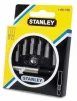 Біти Stanley, 1/4", магнітний бітотримач, SL,PZ, 25мм, кейс, набір 7шт - 4