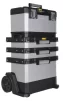 Ящик для інструменту Stanley FatMax Rolling Workshop, на коліщатках, 3 висувні секції, знімний верхній ящик, 89.3х56.8х38.9см, металопластик - 1