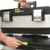 Ящик для інструменту Stanley FatMax Rolling Workshop, на коліщатках, 3 висувні секції, знімний верхній ящик, 89.3х56.8х38.9см, металопластик - 2