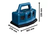 Зарядний пристрій Bosch Professional GAL 18V6-80 14.4/18В 1.8кг - 2