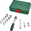 Набір інструментів Bosch торцевих головок, 1/4", кейс, 14шт - 1