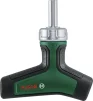 Викрутка Bosch з тріскачкою, Т-подібне руків'я, 109мм, сталь CrV - 6