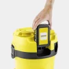 Пилосос професійний акумуляторний Karcher WD 2-18 18В контейнер 12л без АКБ та ЗП - 5