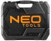 Набір інструментів Neo Tools, набір торцевих головок, 1/2", 1/4", CrV, кейс, 110шт - 14