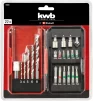 Набір біт та свердел по металу HSS Einhell, кейс S-Box, KWB, 22шт - 5