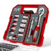 Набір біт і головок Einhell, 1/4" 4-13мм, кейс, 37шт - 2