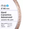 Круг алмазный отрезной 1A1R 180x1,4/1,0x8,5x25,4 Hard ceramics Advanced - 2