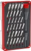 Біти Einhell HEX, PH, RIBE, SL, Spline, Torx, 28мм, кейс набір 33шт - 2