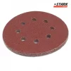 Папір шліфувальний Stark D125 мм 8 отворів з. 60 5 шт. - 1