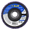 Коло зачистной нейлоновий S & R 125x22.2 P46 фіолетовий - 1