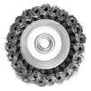 Щітка чашкова пряма S & R 100 мм, сталева плетена проволока - 4