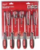Набір викруток магнітних з тригранною рукояткою MILWAUKEE, (PZ1/PZ2/PH1/PH2/SL3/SL5,5/SL6,5/SL6,5/SL8) (10шт) - 2