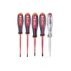 Набір викруток ізольованих VDE MILWAUKEE, (SL3/SL4/PZ1/PZ2 / викрутка-тестер) (5шт) - 2